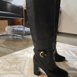 Ted Baker Celsiar black leather boots size 7.5M